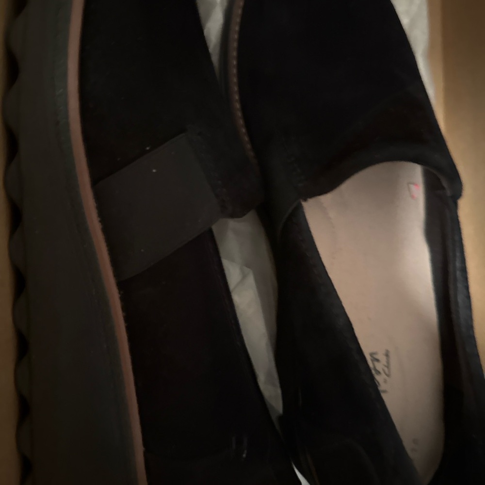 Men's Black Slip-On Casual Shoes